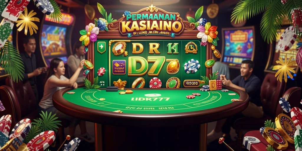Screenshot gameplay IDR77 menampilkan keseruan permainan Kasino.