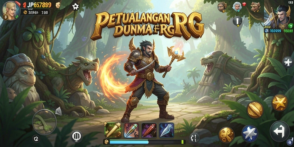 Gameplay seru dan mendebarkan di dunia RPG JP6789.