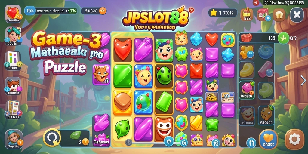 Tangkapan layar gameplay JPSLOT88 yang penuh warna dan menantang.