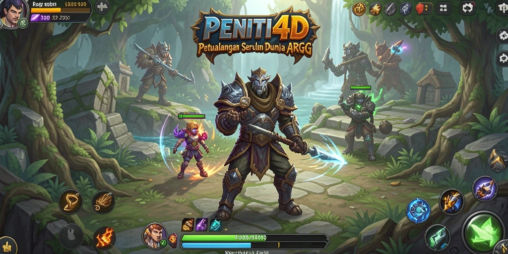 Tampilan gameplay yang menarik di <strong>PENITI4D</strong> dengan aksi seru dan lingkungan fantasi.