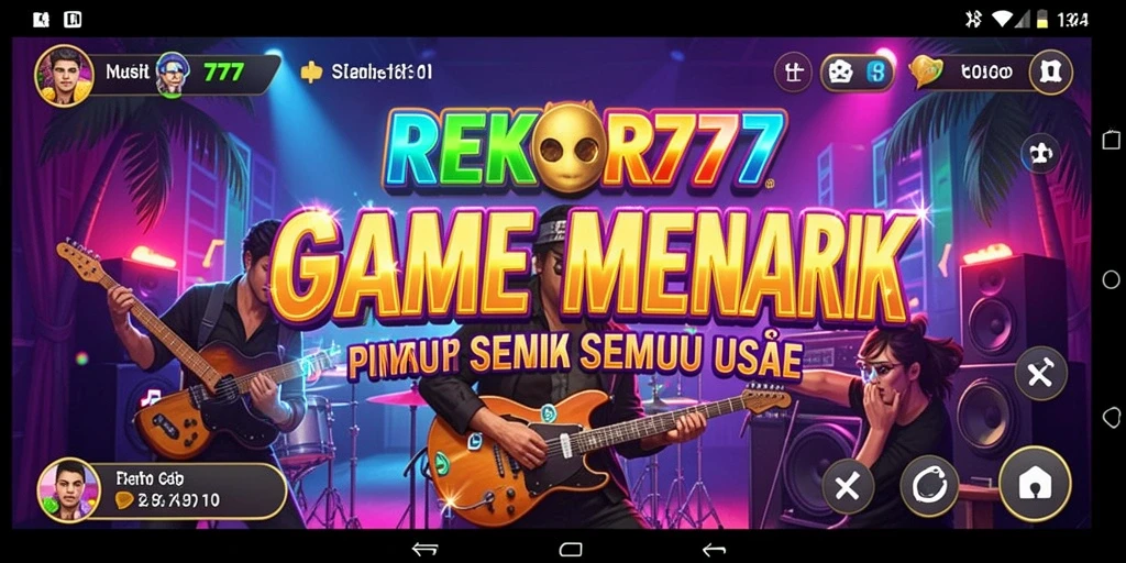 Tampilan gameplay yang seru dan interaktif dari REKOR777.