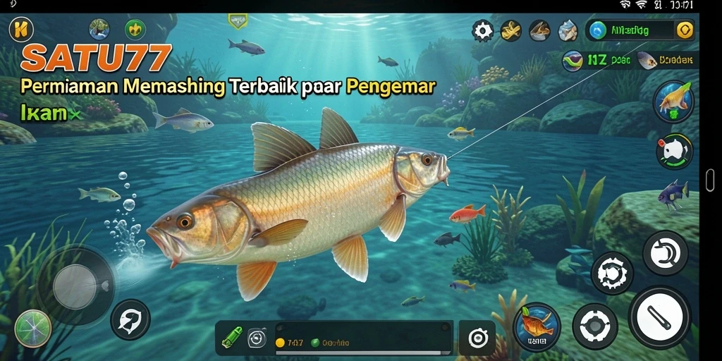 Gameplay menarik saat memancing di SATU77 dengan visual yang menakjubkan.